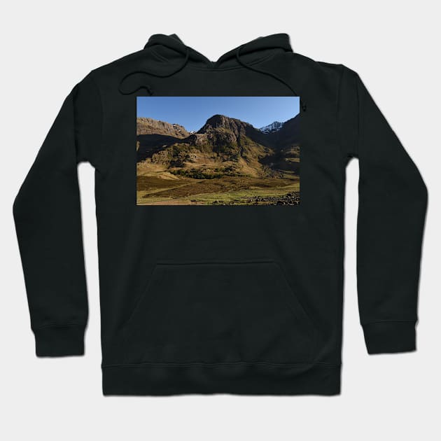 Glencoe on a summer afternoon  in the Highlands of Scotland Hoodie by goldyart